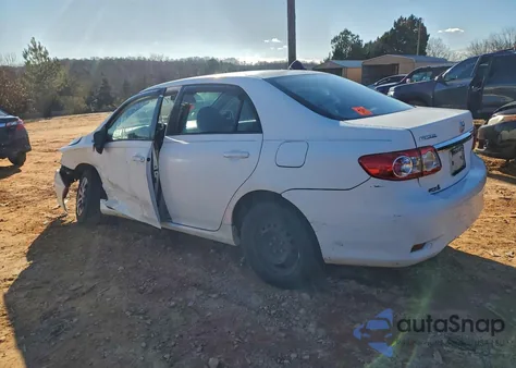 2011 Toyota Corolla Base from USA, damaged, VIN 2T1BU4EE5BC705717